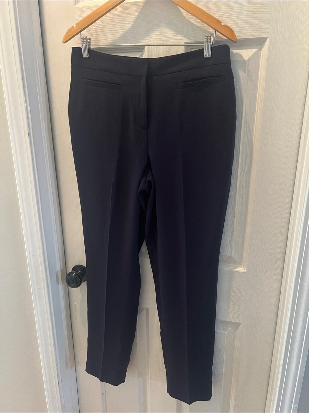 J.Crew 365 Straight Leg Trousers, Navy, 10T